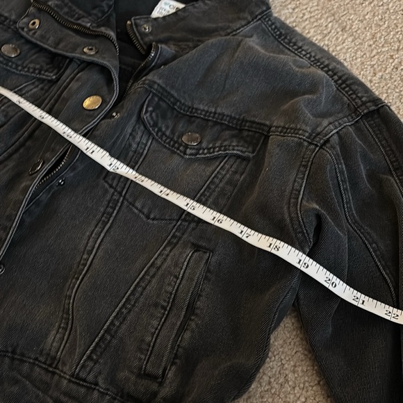 Ci Sono Charcoal Denim Jacket size small - Picture 4 of 6